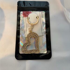 Heart keychain/bagcharm
